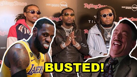 LeBron James' tribute to Takeoff of Migos GOES BAD as fans SLAM him for a BIG LIE and call him out!
