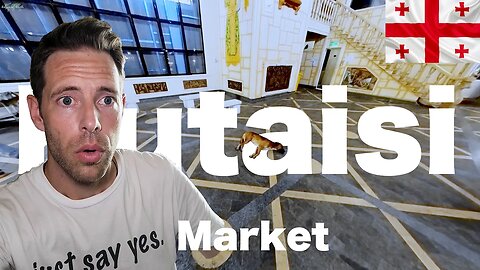 Inside a Georgian Market 🇬🇪 | Kutaisi Travel Vlog (Ep. 4)