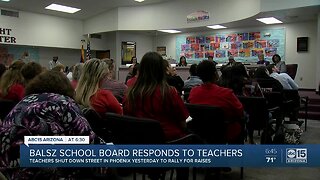 Balsz School Board responds to teachers