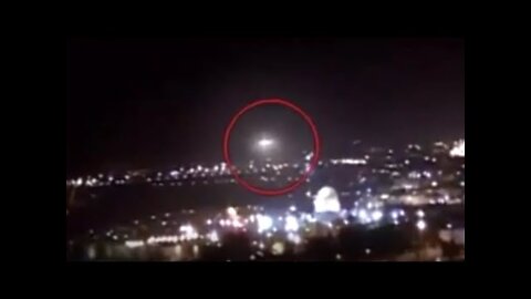 UFO SIGHTING 2021 in Jerusalem! 4 Angel UFO in Sky!