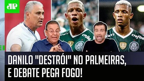 PEGOU FOGO! "Você tem CORAGEM de FALAR ISSO?" Debate ESQUENTA após Palmeiras 2 x 1 Corinthians!