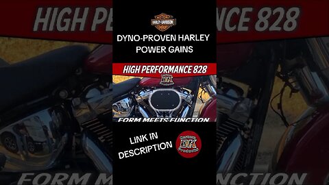 📈Proven Power Gains - 2021 Harley OEM & DK's 828 #shorts