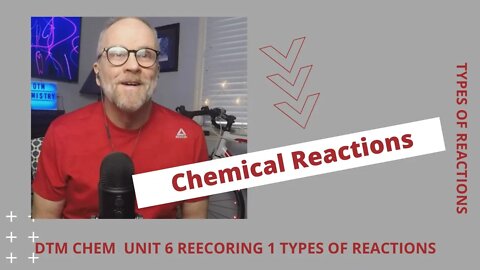 Unit 6 Chemical Reactions Recording 1 Types of Reactions
