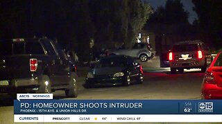 Intruder shot by homeowner in Phoenix
