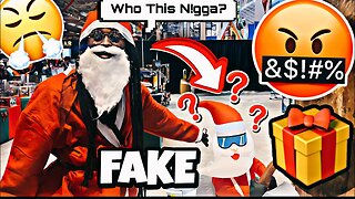 Black Santa Tries To Steal Christmas!