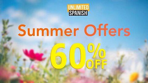 ☀️Summer☀️ Offers 60% OFF - Spanish Products