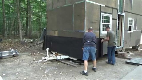 A Locking Door And Starting Tar Paper On My Tiny House S6