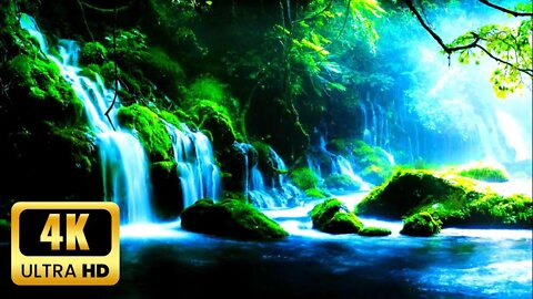 Water Sounds with Relaxing Piano Music • Meditation Music, Relaxing Music, Sleep Music