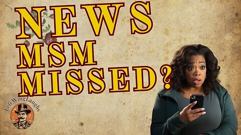 News the MSM is hiding. #oprah #oprahwinfrey #msm #news #leftwing