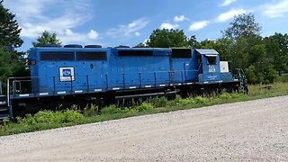 Train Stops Fast After Honking Once, But I Didn't Think They Were Going Too! | Jason Asselin