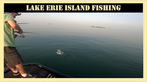 Lake Erie Island Fishing for Walleye and Bass