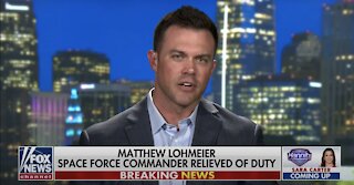 Space Force Commander SPEAKS OUT After Being Relieved From Duty After NUKING Critical Race Theory