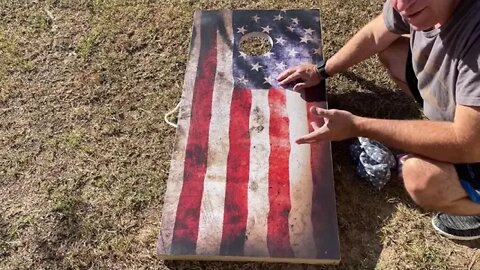 Cornhole Skin Decal - Easily PIMP out Your Plain Board into Something Special