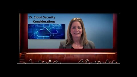 15. Cloud Security Considerations
