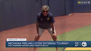 Michigan feeling loose entering NCAA Softball Tournament
