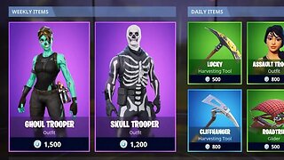 NEW FORTNITE UPDATE! SKULL TROOPER BACK IN FORTNITE! (FORTNITE BATTLE ROYALE)