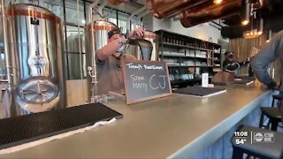 Congressman vows relief for small businesses at newly-opened brewery