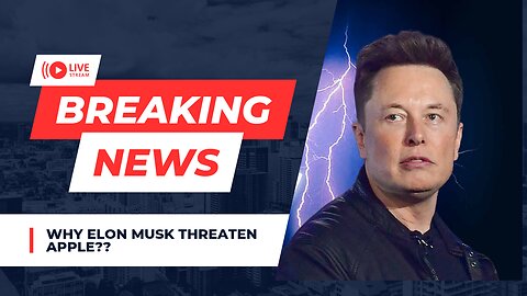 Elon Musk Threaten Apple | Breaking News | 2024