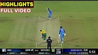 IND vs SA 3rd T20 Match | full Highlights match 2022