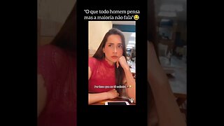 O QUE TODO HOMEM PENSA #homem #casal #juntos #memes #viral #rir #comedia #shorts