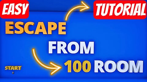 Escape From 100 Room v1 - Fortnite Creators