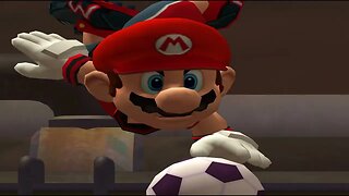 Super Mario Strikers - Mario vs Wario