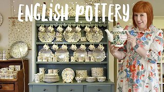My obsession with ENGLISH POTTERY: EMMA BRIDGEWATER & BURLEIGH in Stoke on Trent