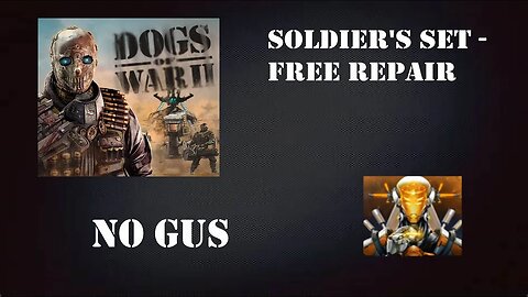 War Commander - Dogs of War II - Soldier's Set (No Gus) - Free Repair