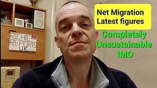 Net Migration is now Unsustainable!