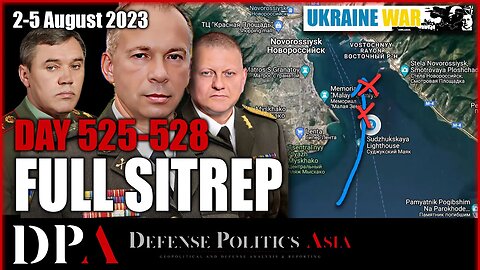 [ Ukraine SITREP ] Day 525-528 (2-5/8): RUSSIA's MASSIVE KUPYANSK OFFENSIVE; Ukr strikes Syrian ship