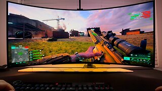 Battlefield 2042 Crimson Front Event: Epic Showdown on a LG 45" OLED UltraWide | RTX 4090 w/ RTX HDR