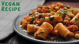 Healthy Chickpea Pasta (Lunch or Dinner) *Plant-Based* - Vegan Recipe!