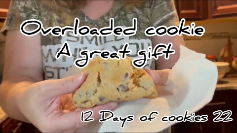 Overloaded Cookie Recipe: LevainBakeyCopycat. Rule #12DayofCookies22