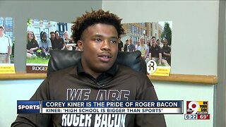 Humble, hardworking Roger Bacon running back Corey Kiner knows 'high school is bigger than sports'