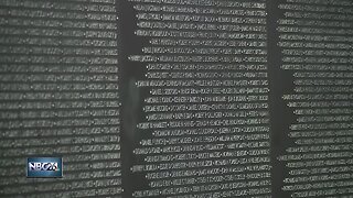 Traveling Vietnam wall in Manitowoc