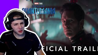 HE'S IN THIS?! | Marvel Studios’ Ant-Man and The Wasp: Quantumania | Official Trailer (REACTION)