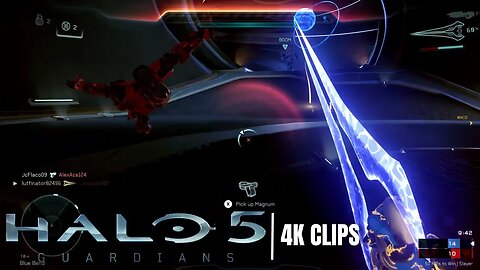 9 Killstreak With Energy Sword Plus Bonus Sword Kills | Halo 5 Guardians Gameplay Clip