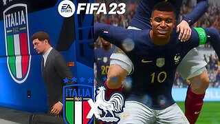 FIFA 23 - INÉDITO - ITÁLIA X FRANÇA