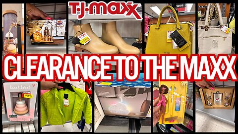 Clearance to The MAXX🔥🛍️TJ Maxx Clearance Deals 🔥🛍️TJ Maxx Shop W/Me 2024 | #shoppingvlog
