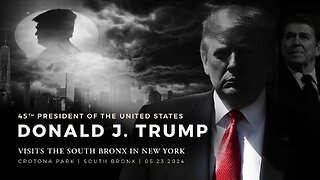 LIVE: President Trump Visits the South Bronx in New York - 5/23/24| Join Eric & Lara Trump, General Flynn, Alina Habba, Kash At June 7-8 Detroit ReAwaken Tour ( 71 Tix Remain) | Text for Tix 918-851-0102