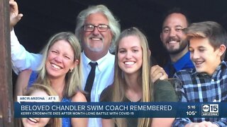 Beloved Chandler swim coach dies after battle with COVID-19