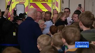 In Ireland, Joe Biden Answers Question About His Dog Before Hunter Whisks Him Away