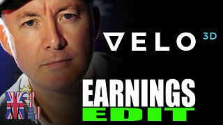 VLD Stock - Velo3D EARNINGS - Martyn Lucas Investor