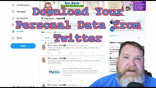 Download Your Data from Twitter