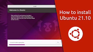 How to install Ubuntu 21.10