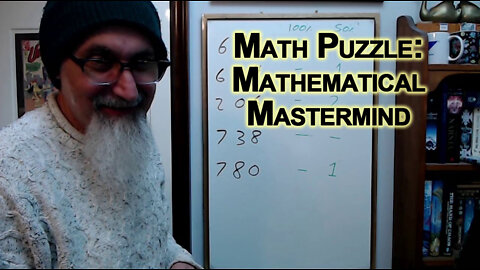 Math Puzzle: Mathematical Mastermind [ASMR Riddle Game]