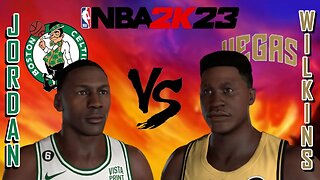Jordan vs Wilkins - Celtics vs Eclipse - MyLeague: All-Time Legends - Game 9 - #NBA2K23