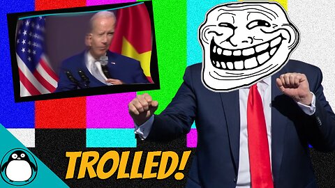 Boring Biden Speech Gets Hijacked By Infamous Troll