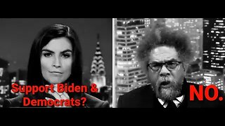 Dr. Cornel West On CNN Says Democrats Are To Blame For Their Failures In America