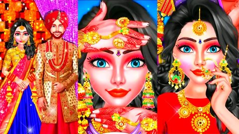 North Indian royal wedding game|indian wedding game|girl games|@TLPLAYZYT
